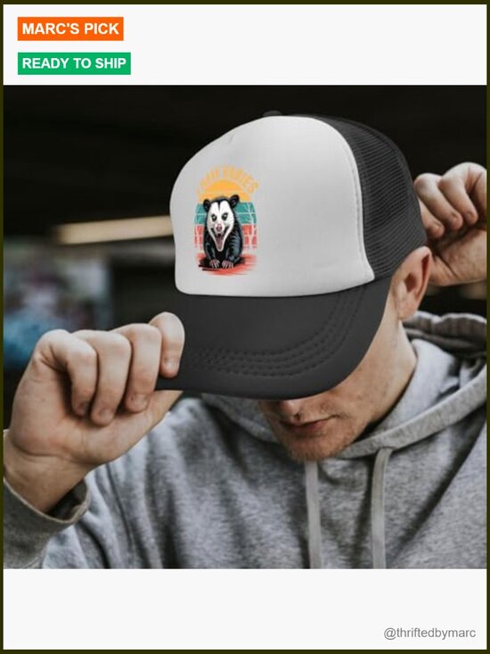 Funny Baseball Cap with Adjustable Strap for Women